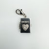 Mini Diamond Photo Locket Pendant / Charm in Sterling Silver 925