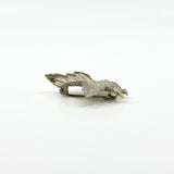 Large Vintage Sterling Silver Canadian Mapel Leaf Brooch 925