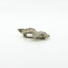 Large Vintage Sterling Silver Canadian Mapel Leaf Brooch 925