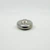 Unusual Chunky Vintage Sterling Silver Oval Perfume / Poison Bottle Pendant 925