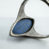 Vintage Sterling Silver Wedgewood Blue Jasper Ware Cameo Ring 925 Size K - L