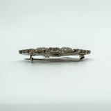 Antique Victorian Sterling Silver Scottish Thistle Brooch 925 (Birmingham 1876)