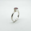 New 1.26ct Ruby Solitaire Ring Sterling Silver 925