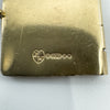 Vintage 9ct Gold Travel Passport Pendant  / Charm 375 Articulated
