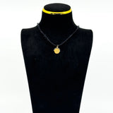Tiny Vintage (1974) 9ct Gold Spinning I LOVE YOU Fob / Pendant 375