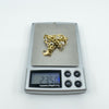 Vintage Reversible 9ct Gold Chunky Fancy Curb Links Diamond 8” Bracelet 375 23g