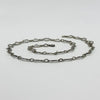 Vintage Sterling Silver Open Hearts 17” Chain / Necklace 925
