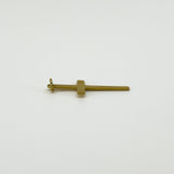 Vintage 18ct Gold Diamond Cut Christian Cross Pendant / Charm 750 Reversible