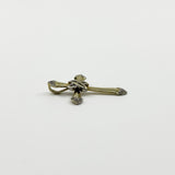 Vintage 9ct Gold Diamond Christian Cross Pendant 375