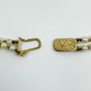 Vintage 9ct Gold Cultured Double Row Pearl 17” Necklace 375