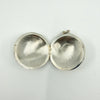 Vintage Sterling Silver Large Chunky Round Photo Locket 925 (1994)