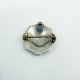Antique Victorian Aesthetic Sterling Silver Brooch / Pendant 925