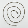 Vintage Sterling Silver 22” Box Link Chain / Necklace 925 (1982)