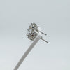 New CZ Halo Studs in Sterling Silver 925