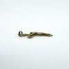Small Vintage 9ct Gold Engraved Christian Cross Crucifix Pendant Charm 375