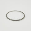 9ct White Gold Diamond Hinged Bangle / Bracelet 375