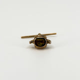 Vintage 1992 9ct Rose Gold Fob & T-Bar 375 by David Scott Walker