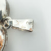 Large Vintage Sterling Silver Foliate Engraved Heart Photo Locket / Pendant 925