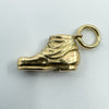 Vintage 9ct Gold Shoe Boot Pendant / Charm 375 (Chester 1957)
