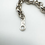 Vintage 21.5” Rolo Links Chain in Sterling Silver 925 41g (Sheffield 1990)