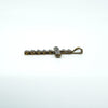 9ct White & Yellow Gold Diamond Christian Cross Pendant 375