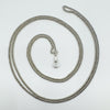 Vintage Sterling Silver 29” Guard / Muff Chain & Dog Clip 925 (1938)