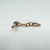 Large Vintage Antique 9ct Rose Gold T-Bar Pendant & Bolt Ring / Charm Connector