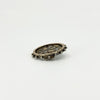 Antique Victorian Aesthetic Sterling Silver Yellow & Rose Gold Floral Brooch 925