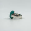 Sterling Silver Chunky Natvie Turquoise Ring 925 Size R 