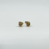 Small 14ct Gold Lovers Knot Stud Earrings 375