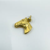 Vintage 9ct Gold Horse Head Pendant / Charm