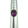 Antique / Art Deco 14ct Gold Pink Sapphire & Rose Cut Diamond Ring 585 Size O