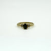 9ct Gold 0.30ct Sapphire & Diamond Ring 375 Size M