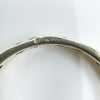 Vintage 9ct White Gold Paste Full Eternity Band / Ring Size M 