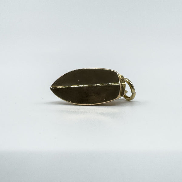 Vintage 9ct Gold Iron Pendant / Charm 375 (London 1973)