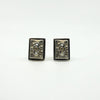 Vintage Sterling Silver Rectangular Cufflinks by Kit Heath 925