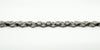 Antique Victorian Silver Reversible Floral Engraved 18" Book Chain 900