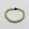 New Freshwater Pearl 7.5" Bracelet & White Gold Filled Clasp