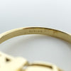 Chunky 9ct Gold 4ct Amethyst Trilogy Ring Size N Engagement Stacking 