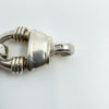 Chunky Oval Hoops & Links 7.5” Bracelet 925 28g