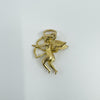 Vintage 9ct Gold Cupid Archer Pendant / Charm