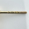 Vintage 9ct Gold Tassle Drop Earrings 375 (London 1977) Art Deco Style 