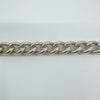 Vintage Chunky Sterling Silver Curb Links 16” Chain / Necklace & T-Bar 925 85g