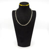 Vintage Sterling Silver Belcher & Engraved Fancy Link 18" Chain / Necklace 925