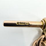 Large Antique 9ct Rose Gold T-Bar Pendant / Charm 375
