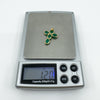Chunky Vintage 9ct Gold Green Chrysoprase Christian Cross Pendant / Charm 375