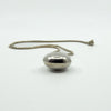 Vintage Sterling Silver Tear Drop Perfume Poison Bottle Pendant & 16" Chain 925