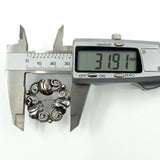 Vintage Sterling Silver Floral Brooch 925