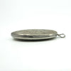 Large Vintage Sterling Silver Oval Floral Engraved Locket 925 (Birm 1973)
