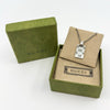 Gucci Ghost Skull Pendant & 22” Chain with Box